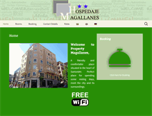 Tablet Screenshot of hospedajemagallanes.com